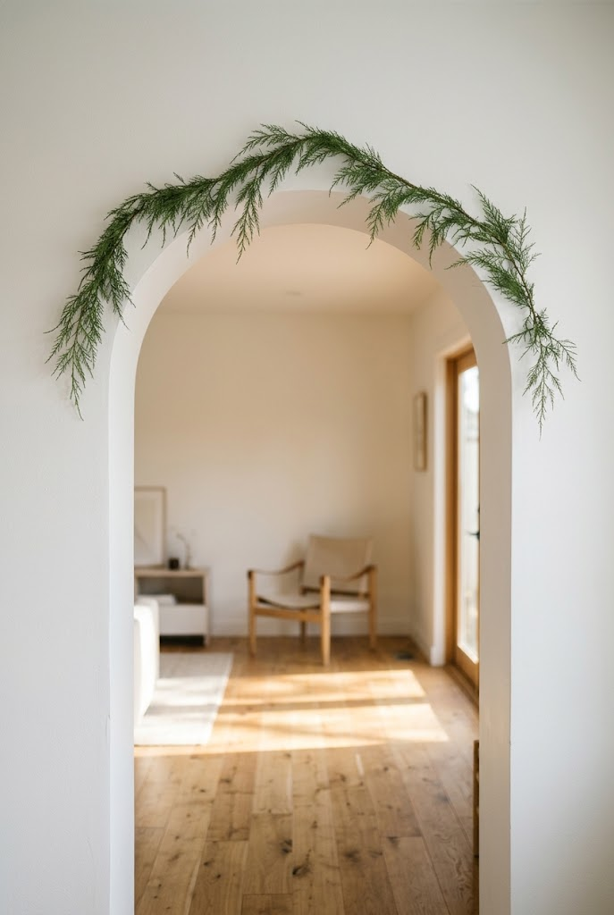 12. Floating Cedar Garland in Open Spaces