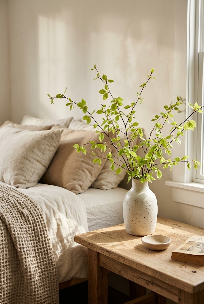 2. Bring in Fresh Greenery