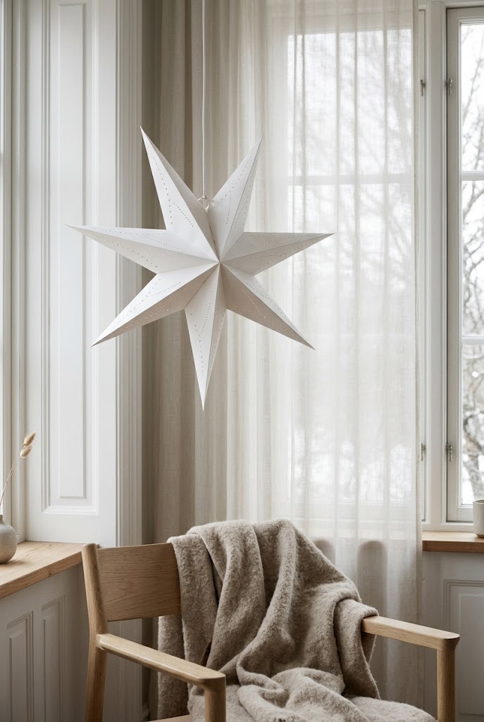 4. Oversized Paper Star Lanterns