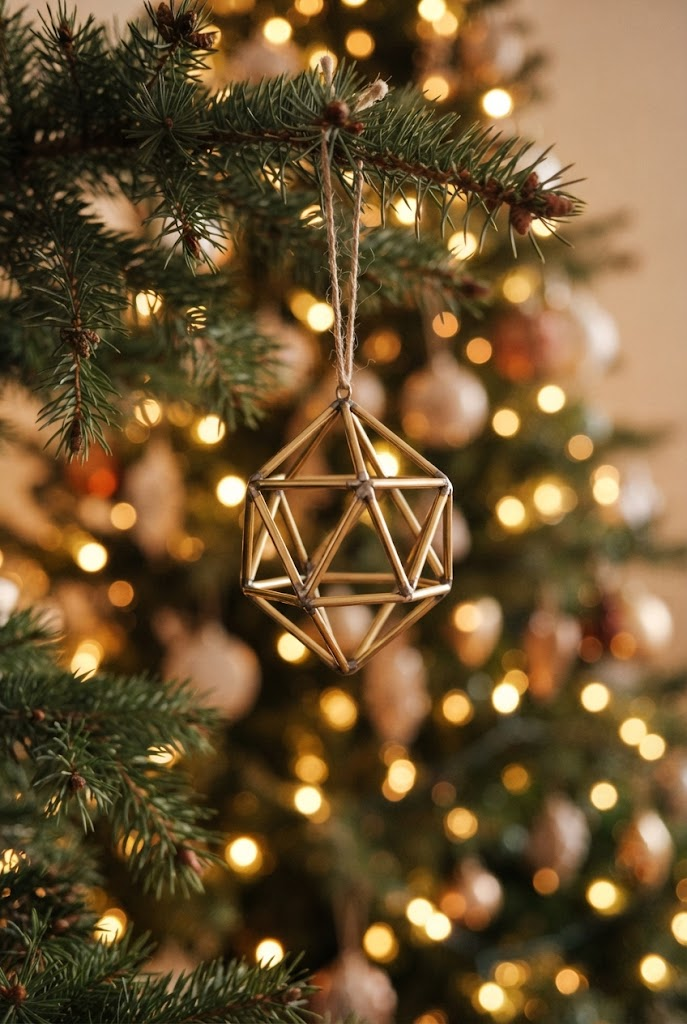 5. Subtle Himmeli Geometric Ornaments